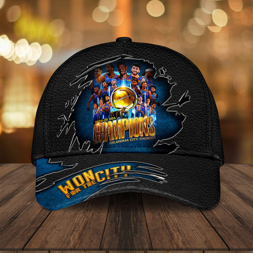 Oklahoma City Thunder 2025 NBA Champions Classic Cap – HOATT 11385