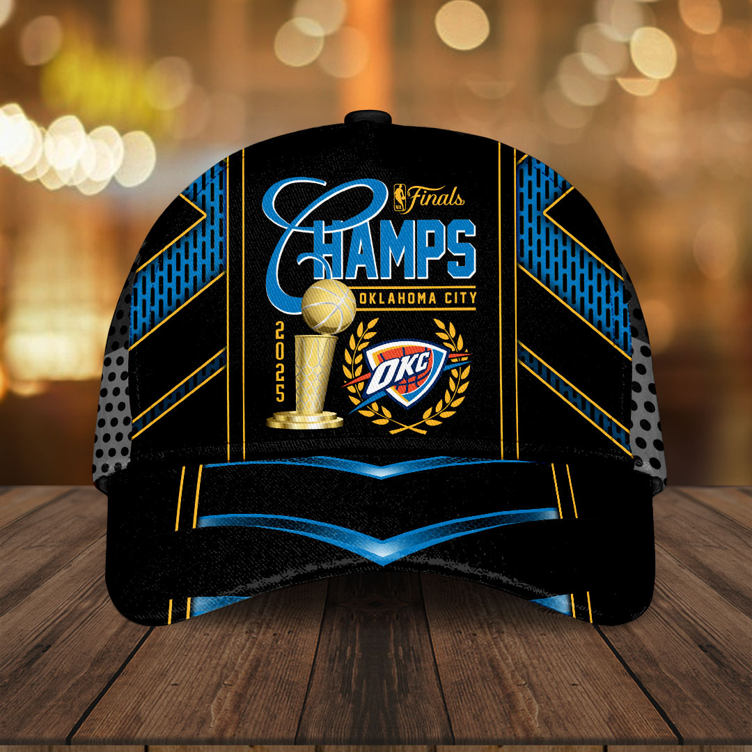 Oklahoma City Thunder 2025 NBA Champions Classic Cap – HOATT 11387