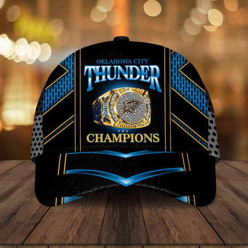 Oklahoma City Thunder 2025 NBA Champions Classic Cap – HOATT 11390