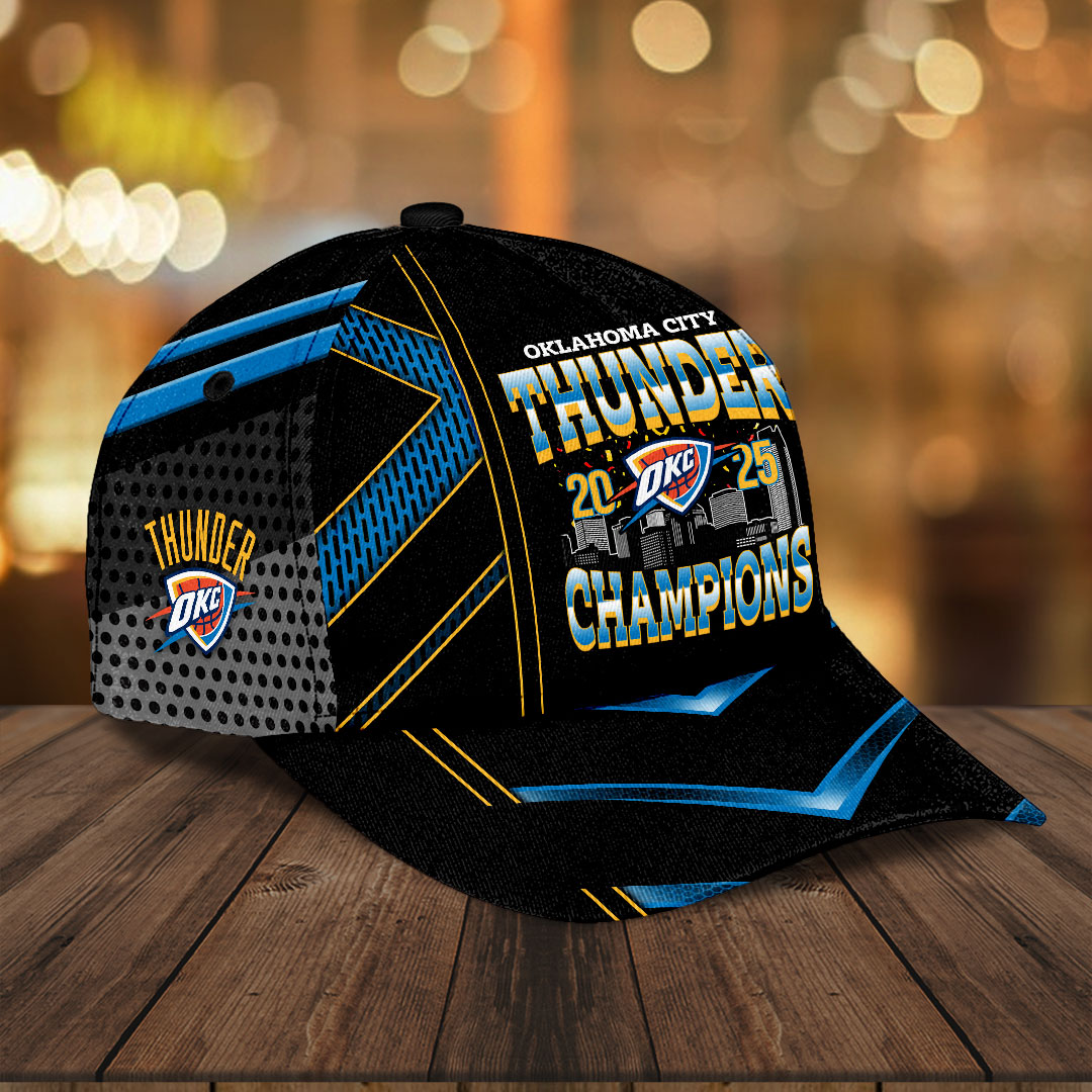 Oklahoma City Thunder 2025 NBA Champions Classic Cap – HOATT 11449