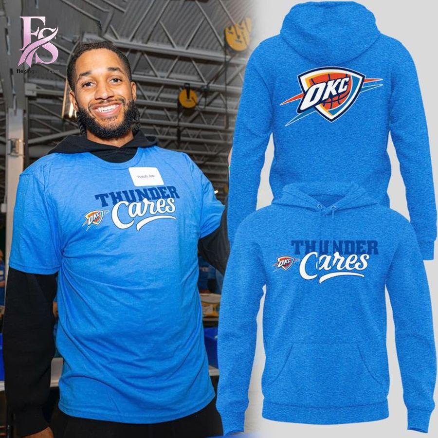 Oklahoma City Thunder Cares Shirt