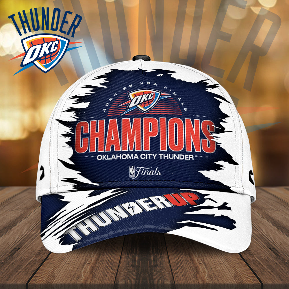 Oklahoma City Thunder 2025 NBA Champions Classic Cap – MAITM 11770