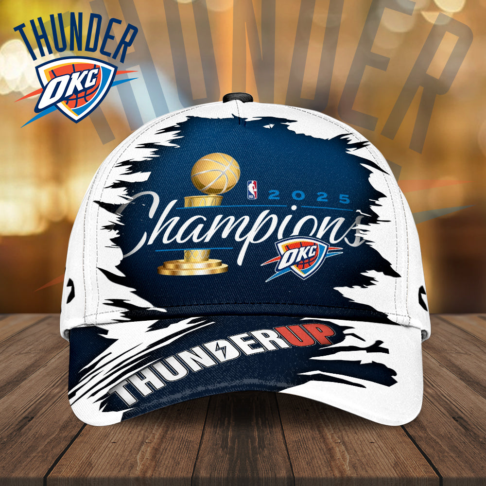 Oklahoma City Thunder 2025 NBA Champions Classic Cap – MAITM 11791