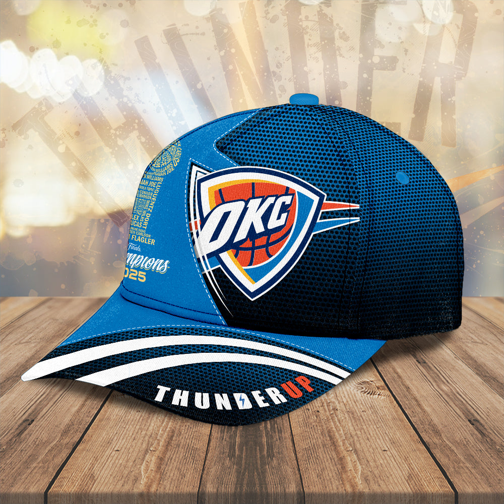 Oklahoma City Thunder 2025 NBA Champions Classic Cap – MAITM 11850