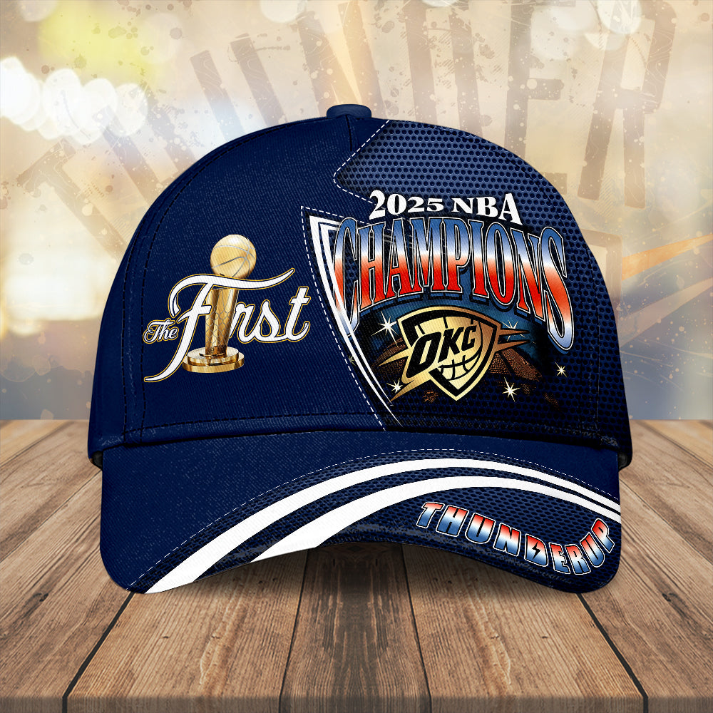 Oklahoma City Thunder 2025 NBA Champions Classic Cap – MAITM 11982
