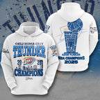 Oklahoma City Thunder 2025 NBA Champions 3D Apparel – MAITM 11840