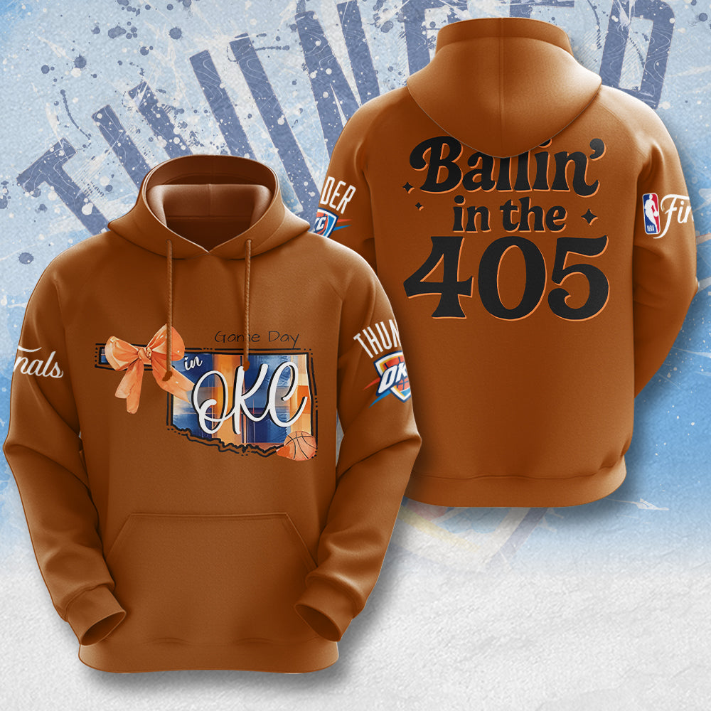 Oklahoma City Thunder 2025 NBA Champions 3D Apparel – MAITM 11848