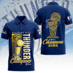 Oklahoma City Thunder 2025 NBA Champions 3D Apparel – MAITM 11797