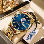 Oklahoma City Thunder 2025 NBA Champions x Rolex Alloy Luxury Quartz Watch – MAITM 11912