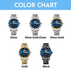 Oklahoma City Thunder 2025 NBA Champions x Rolex Alloy Luxury Quartz Watch – MAITM 11912