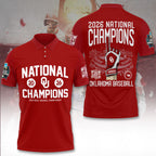 Oklahoma Sooners 2026 NCAA Baseball Men's College World Series Champions 3D Apparel – TANTN23859