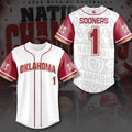 Oklahoma Sooners 2026 NCAA Baseball Men's College World Series Champions Baseball Jersey – TMTHU7022