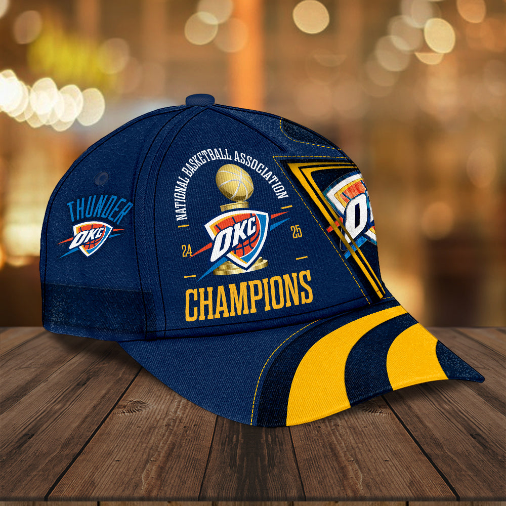 Oklahoma City Thunder 2025 NBA Champions Classic Cap – HOATT 11492