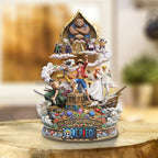 One Piece 30th Anniversary Custom Shape Acrylic Plaque – TMTHU6981
