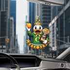 Oregon Ducks Football 2026 Orange Bowl Champions Custom shape 2-sided Acrylic Car Ornament – HOATT15482