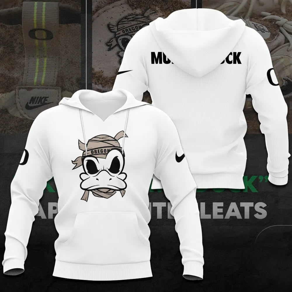 Oregon Ducks Football 2025 Mummy Duck 3D Apparel – TANTN16718