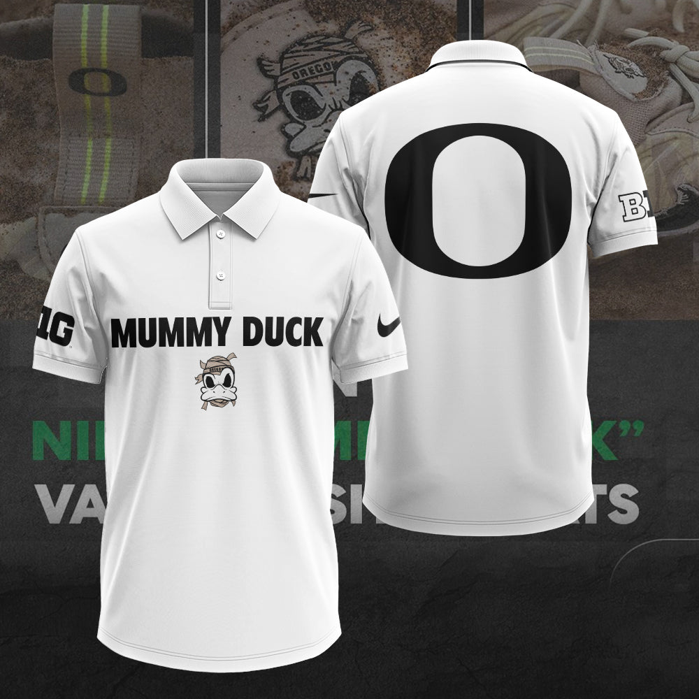 Oregon Ducks Football 2025 Mummy Duck 3D Apparel – TANTN16717