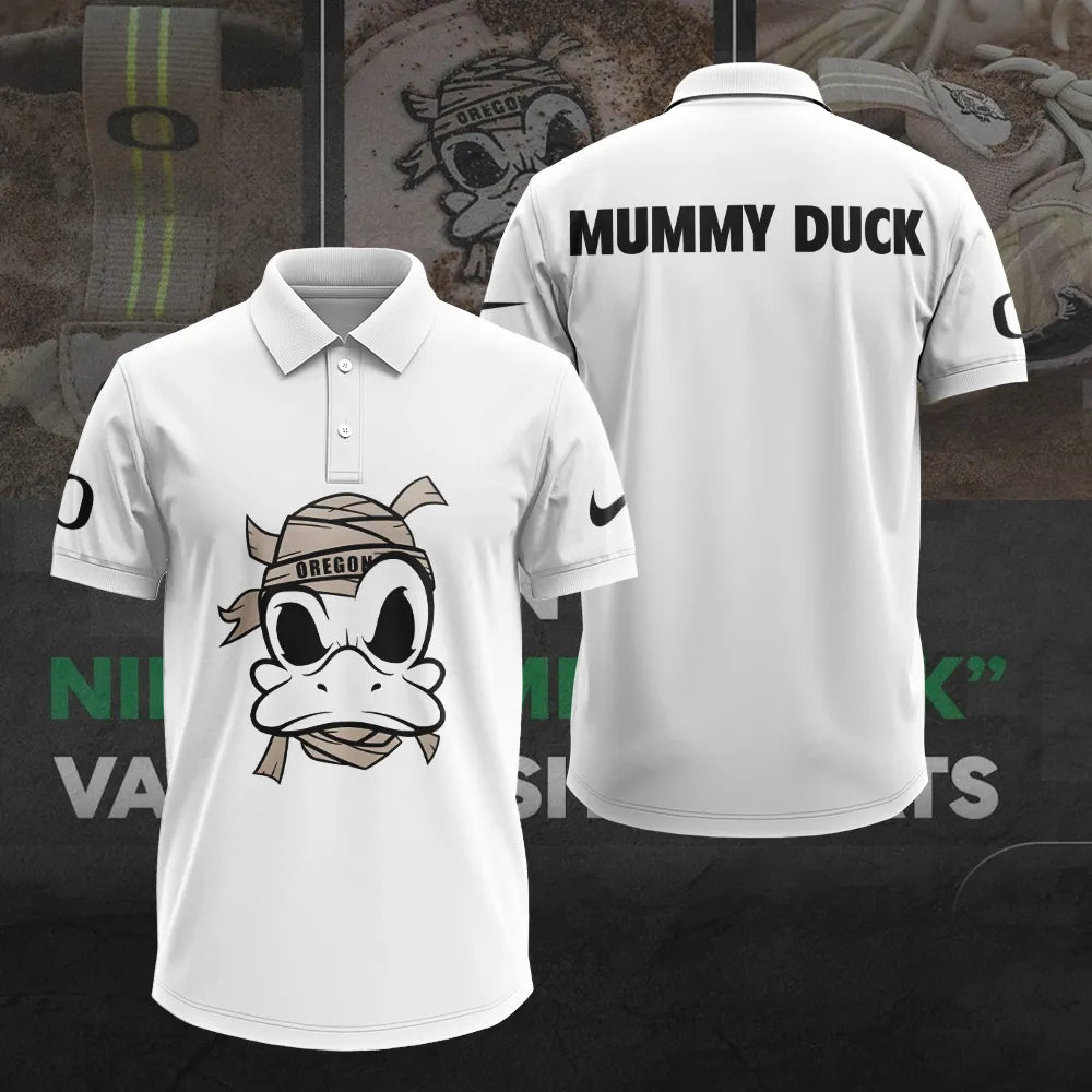 Oregon Ducks Football 2025 Mummy Duck 3D Apparel – TANTN16718