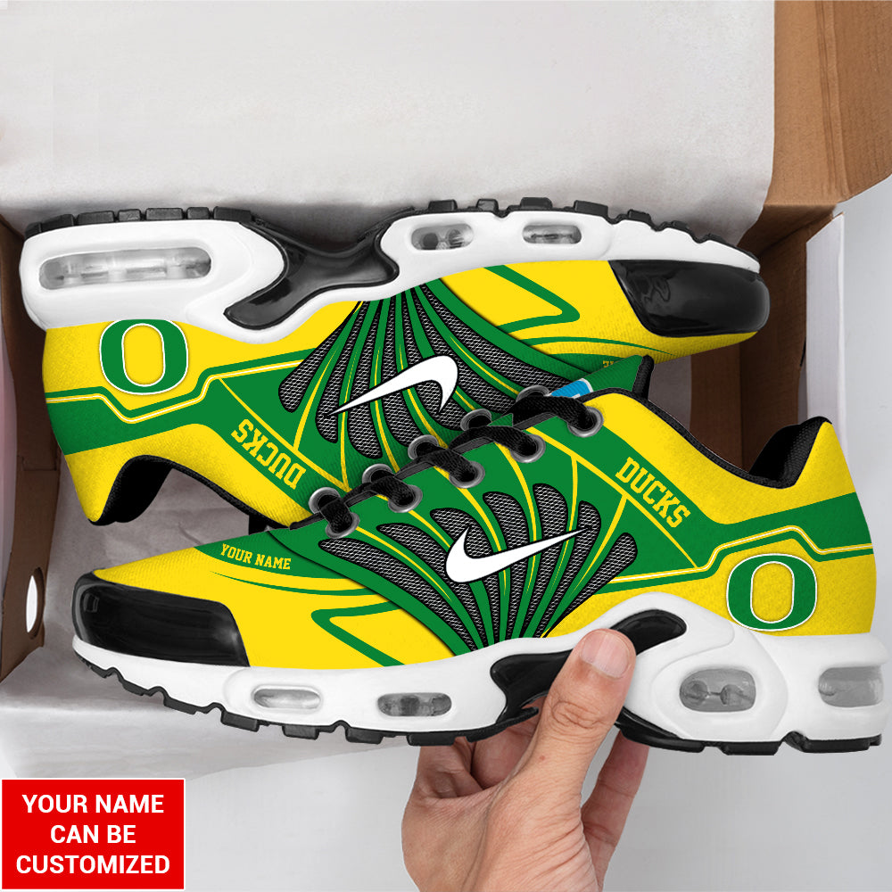 Personalized Oregon Ducks Football Air Max Shoes – TANTN 9803