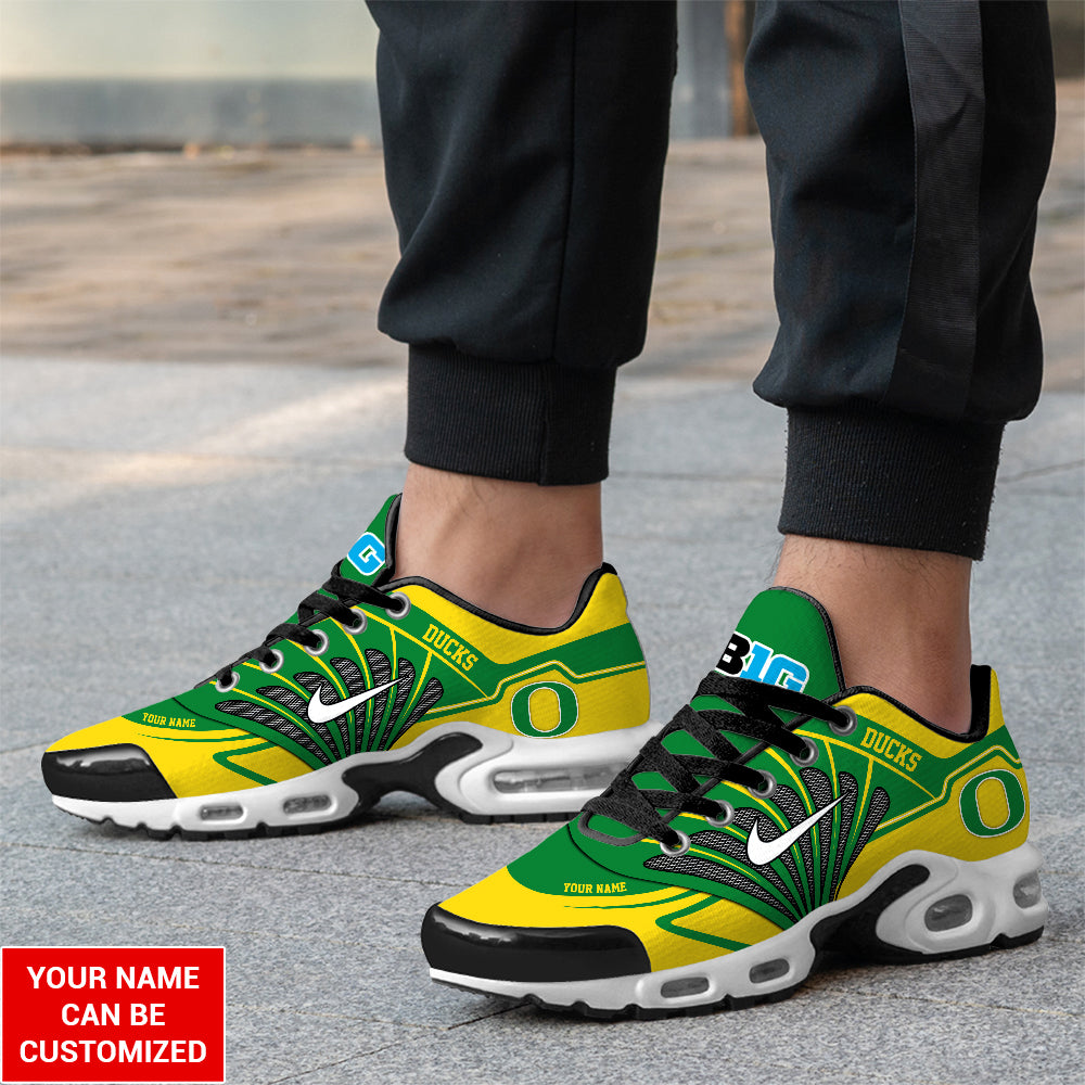 Personalized Oregon Ducks Football Air Max Shoes – TANTN 9803