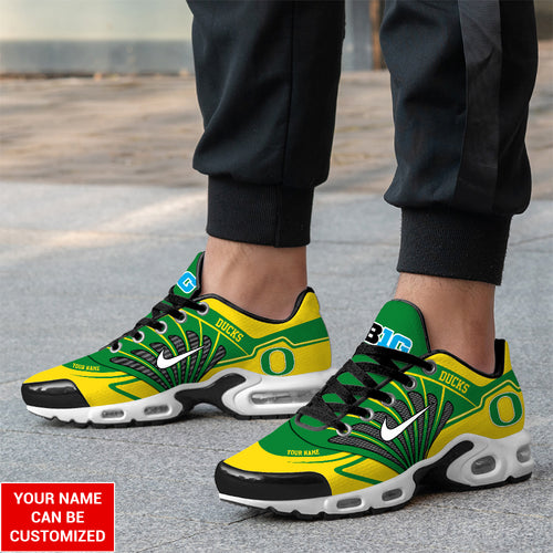 Personalized Oregon Ducks Football Air Max Shoes – TANTN 9803
