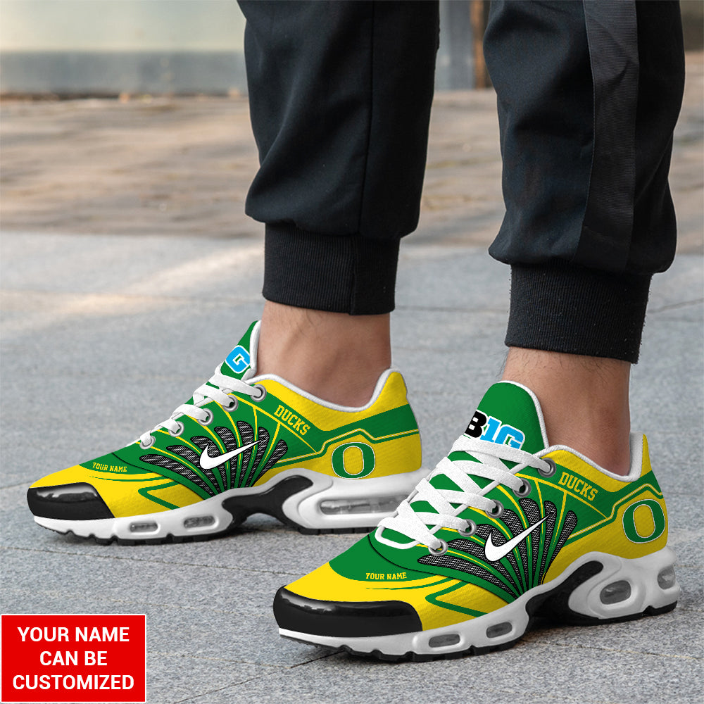 Personalized Oregon Ducks Football Air Max Shoes – TANTN 9803