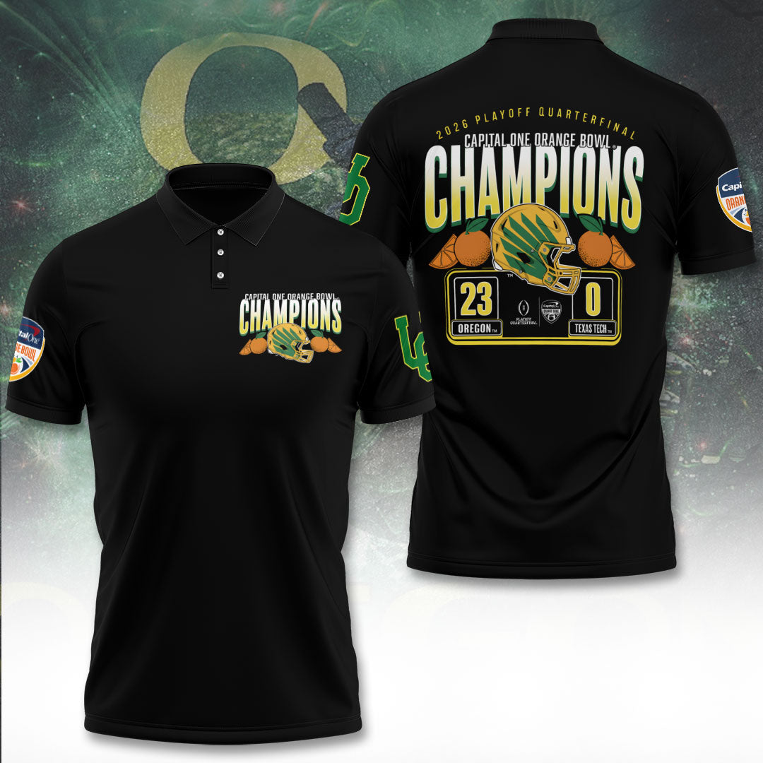Oregon Ducks Football 3D Apparel – TANTN19876