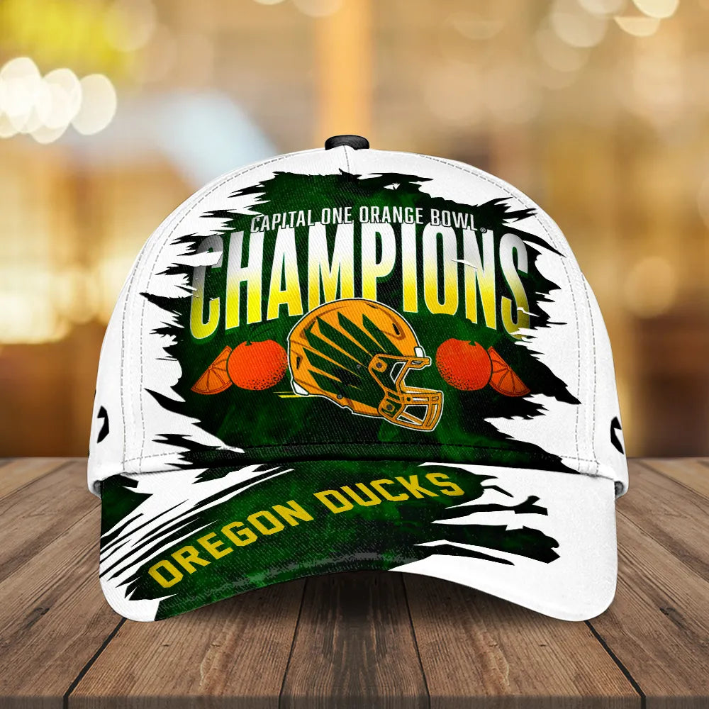 Oregon Ducks Football Orange Bowl Champions Classic Cap – MAITM14322
