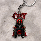 Ozzy Osbourne Custom Shape 2-sided Keychain – HOATT20374