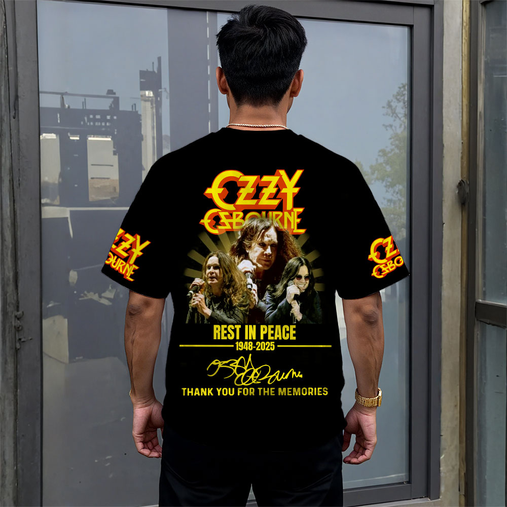 Ozzy Osbourne 3D Apparel – MAITM 12274