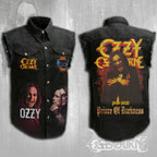 Ozzy Osbourne 3D Lightweight Sleeveless Denim Shirt – MAITM 12420