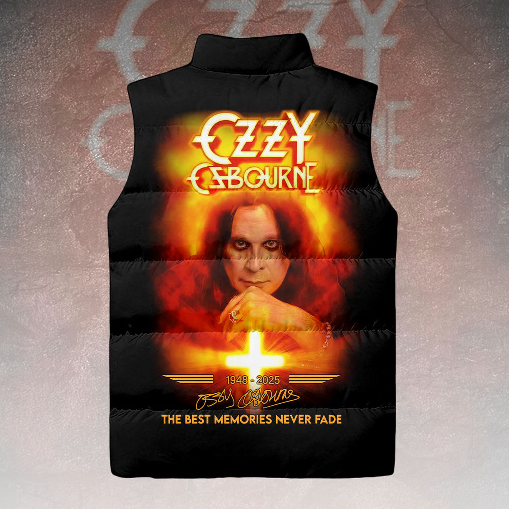 Ozzy Osbourne 3D Sleeveless Down Jacket – HOATT14977