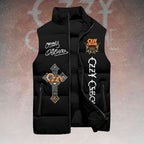 Ozzy Osbourne 3D Sleeveless Down Jacket – HOATT14977