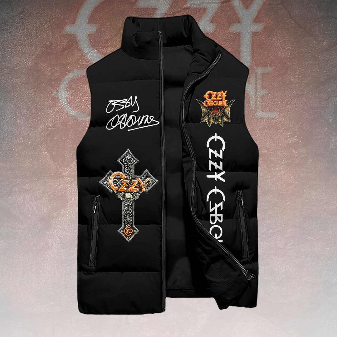 Ozzy Osbourne 3D Sleeveless Down Jacket – HOATT14977