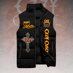 Ozzy Osbourne 3D Sleeveless Down Jacket – HOATT15001