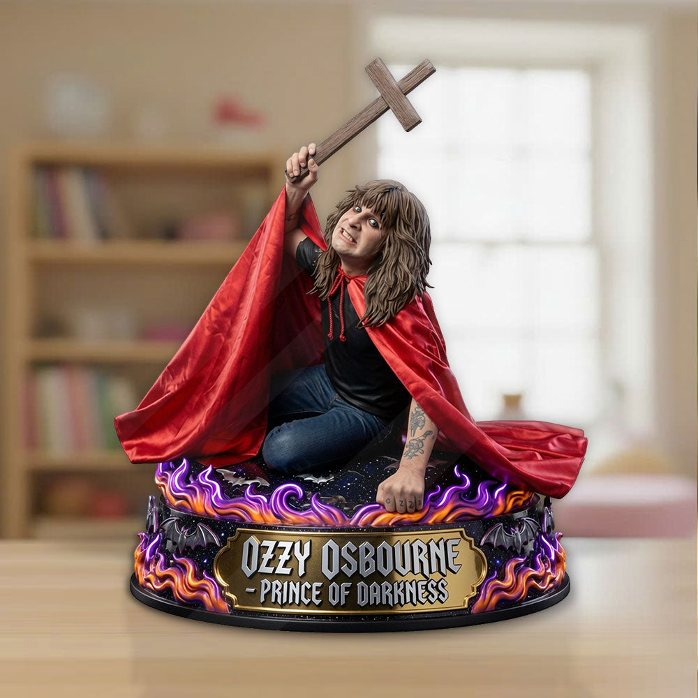 Ozzy Osbourne Custom Shape Acrylic Plaque – TMTHU6715