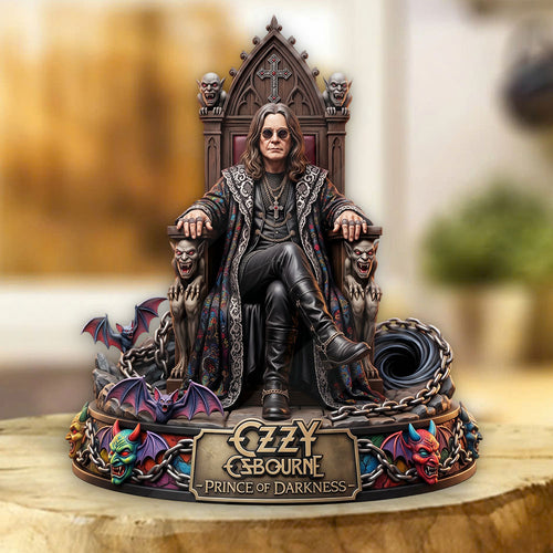 Ozzy Osbourne Custom Shape Acrylic Plaque – TMTHU8010