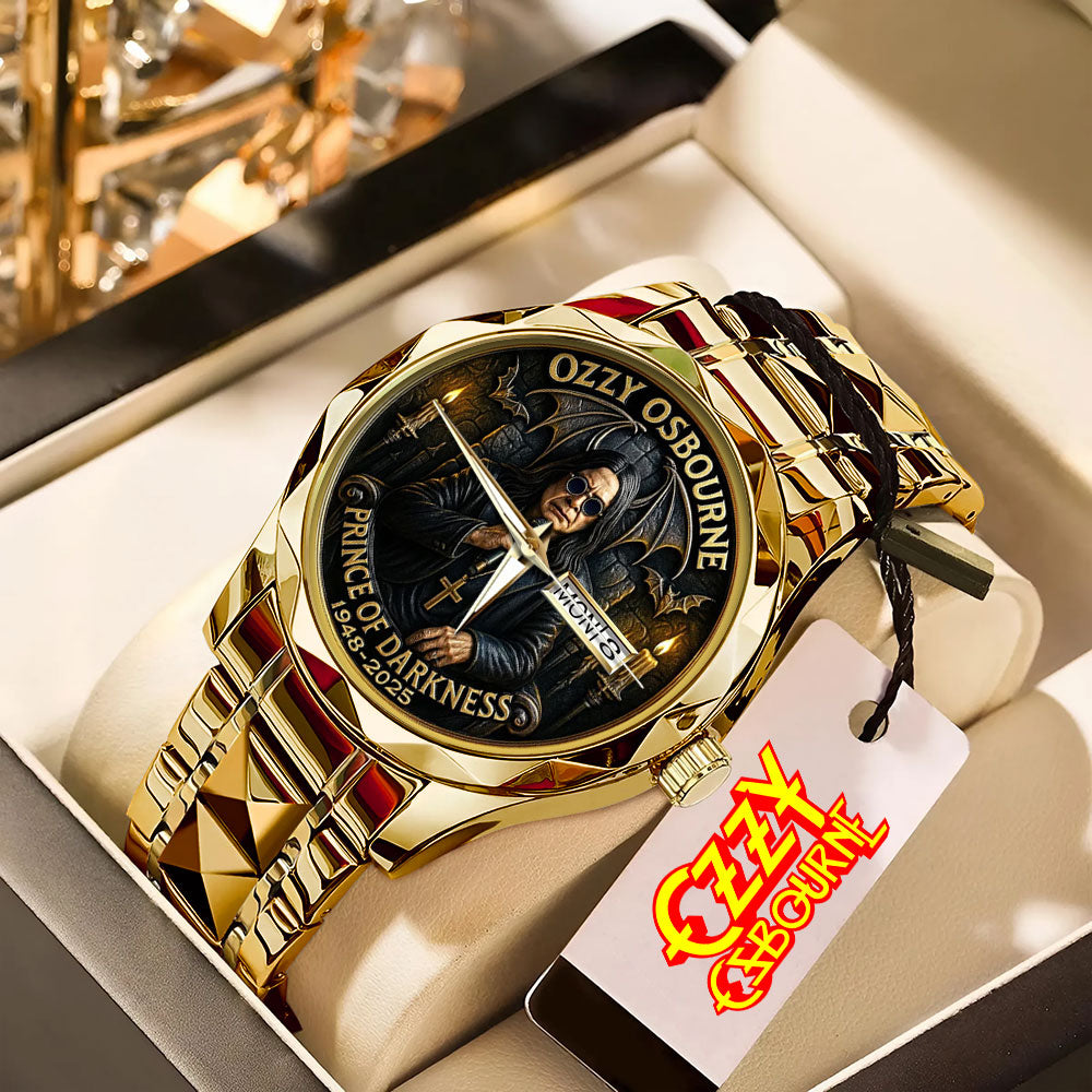 Ozzy Osbourne Alloy Luxury Quartz Watch – MAITM 12310