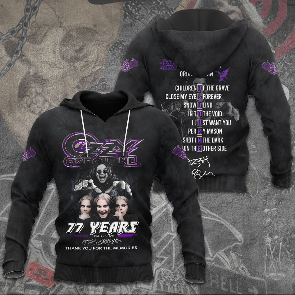 Ozzy Osbourne 3D Apparel – TANTN 14710