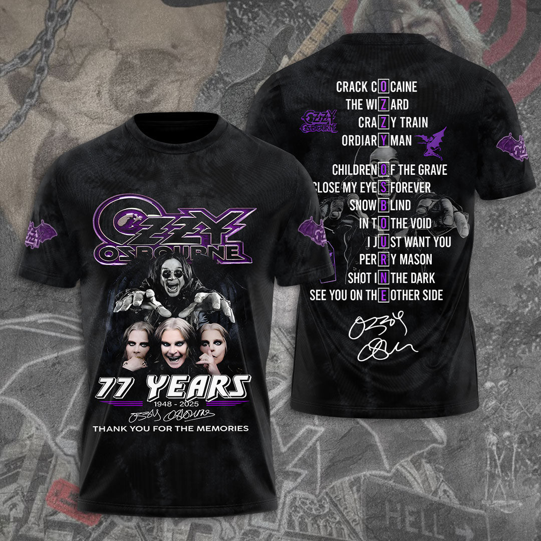 Ozzy Osbourne 3D Apparel – TANTN 14710