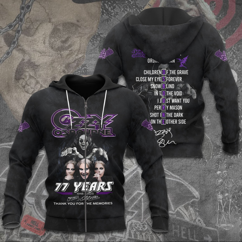 Ozzy Osbourne 3D Apparel – TANTN 14710