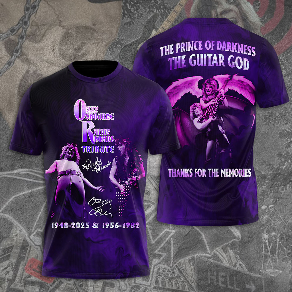 Ozzy Osbourne x Randy Roads 3D Apparel – TANTN 15043