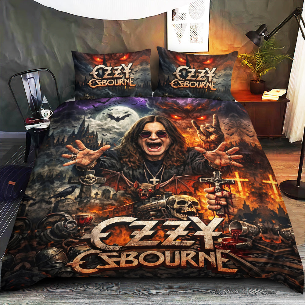 Ozzy Osbourne 3-Piece Duvet Bedding Set – TMTHU7631