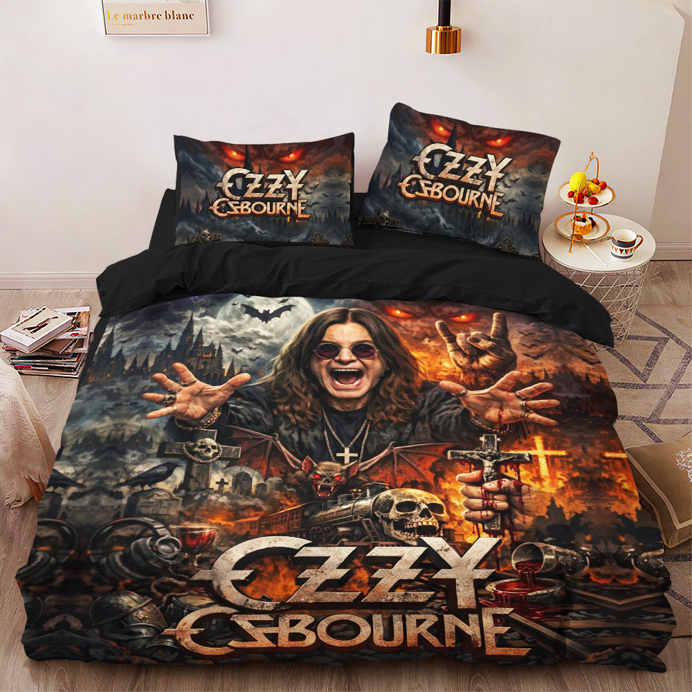 Ozzy Osbourne 3-Piece Duvet Bedding Set – TMTHU7631