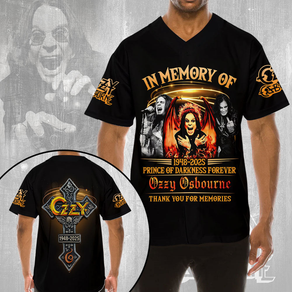 Ozzy Osbourne Baseball Jersey – MAITM 12430