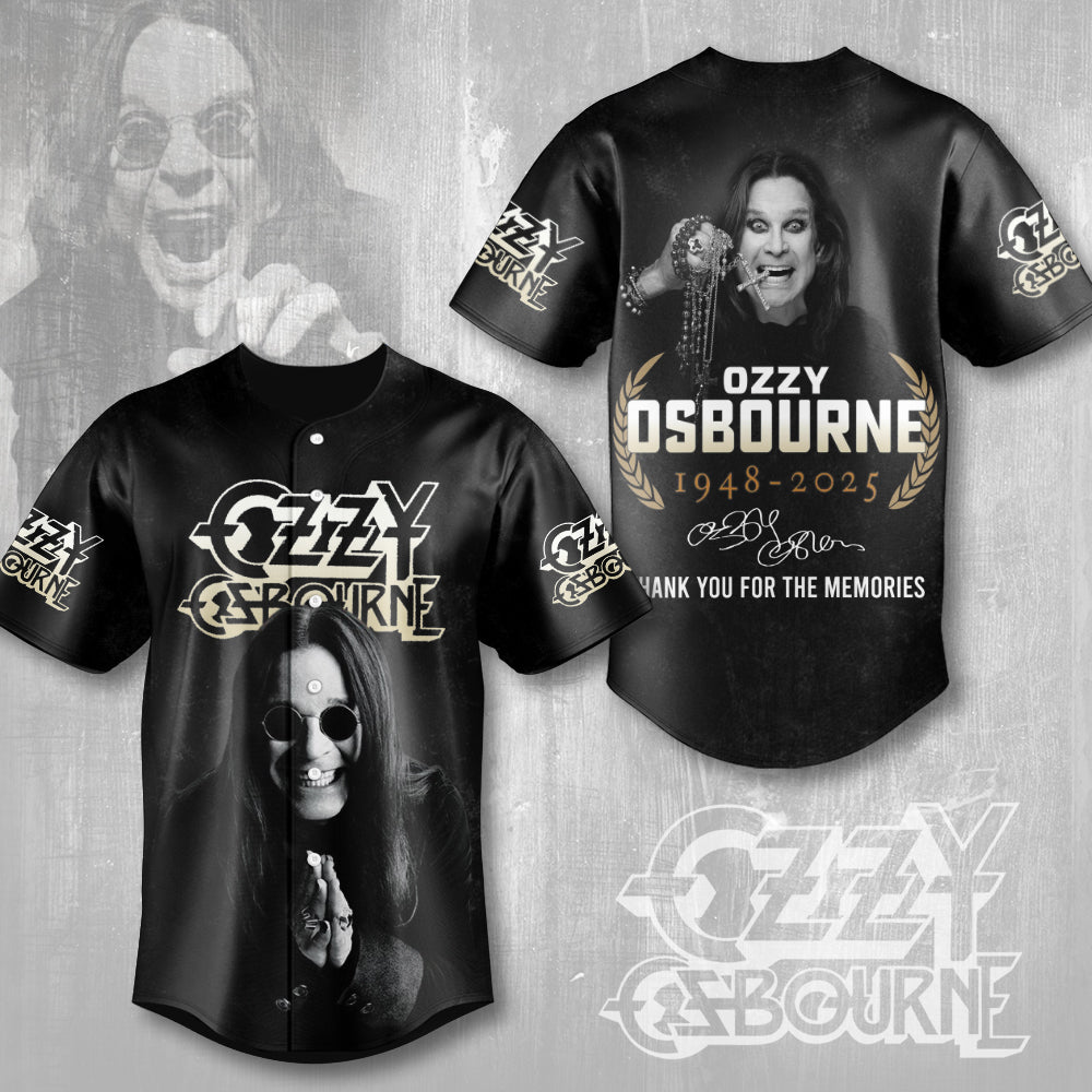 Ozzy Osbourne Baseball Jersey – MAITM 12315
