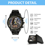 Ozzy Osbourne Black Stainless Steel Watch – MAITM 12272