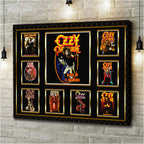 Ozzy Osbourne Rectangle Canvas With Inner Frame – HOATT17728