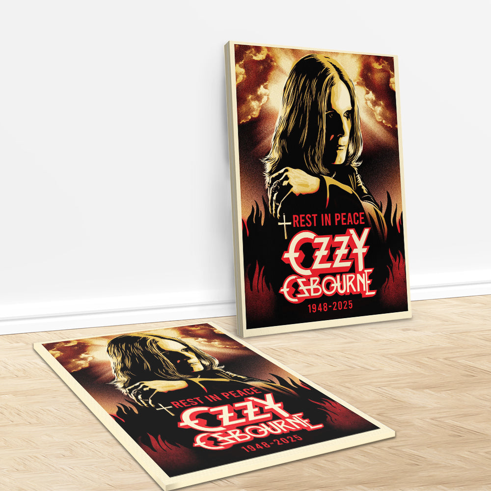 Ozzy Osbourne Rectangle Canvas With Inner Frame – MAITM 12231