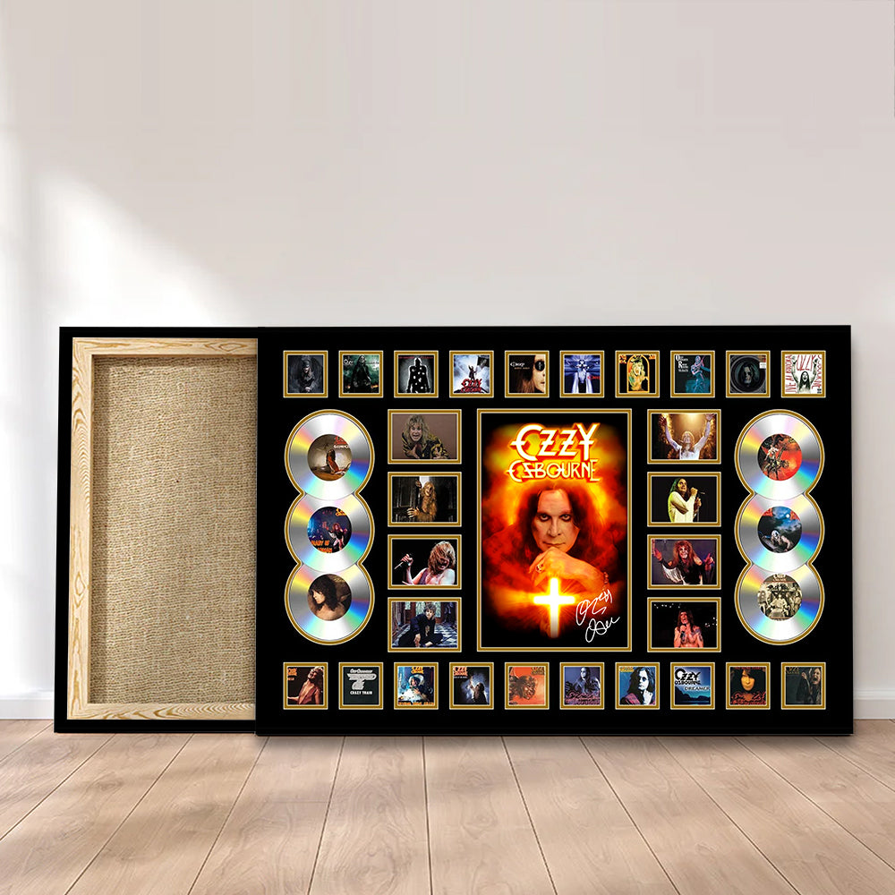 Ozzy Osbourne Rectangle Canvas With Inner Frame – MAITM 12399